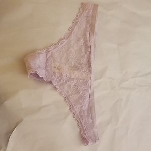 Lavender victoria's secret thong